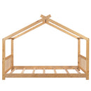 House Platform Bed With Headboard And Footboard, Roof Design