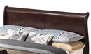 Panel Sleigh Bed