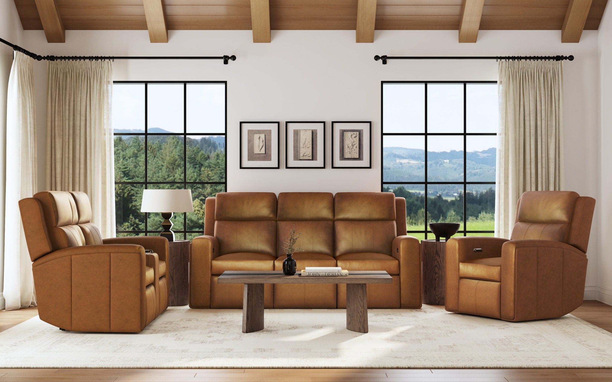 Wyatt - Power Recliner With Power Headrest & Lumbar