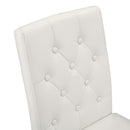 Dining Chairs With Ergonomic Buckle Backrest Comfort