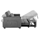 3 In 1 Pull Out Couch Convertible Sofa Bed With Reclining Backrest
