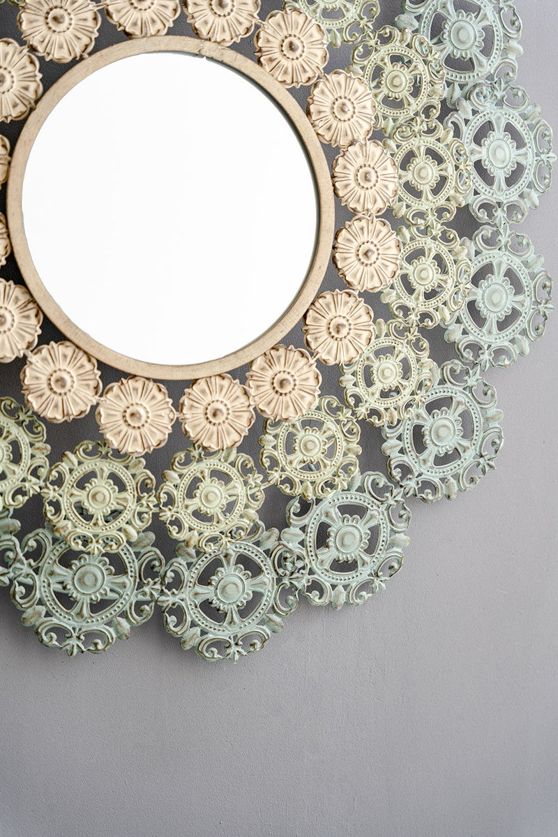 McGuire - Medallion Mirror - Multicolor