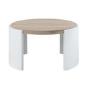 Zoma - Coffee Table - Oak & White High Gloss