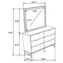 Sonora - 6-Drawer Dresser