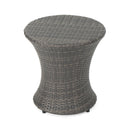 Thrive - Hourglass Rattan Table With No Glass Top