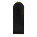 Wood Floor Mirror, Full Body Mirror Dressing Make Up Mirror For Bathroom