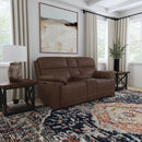 Jackson - Power Reclining Loveseat With Console & Power Headrests