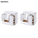 Shaker Free Standing Bathroom Vanity Cabinet With Sink, Soft Close Drawers, Soft Close Doors