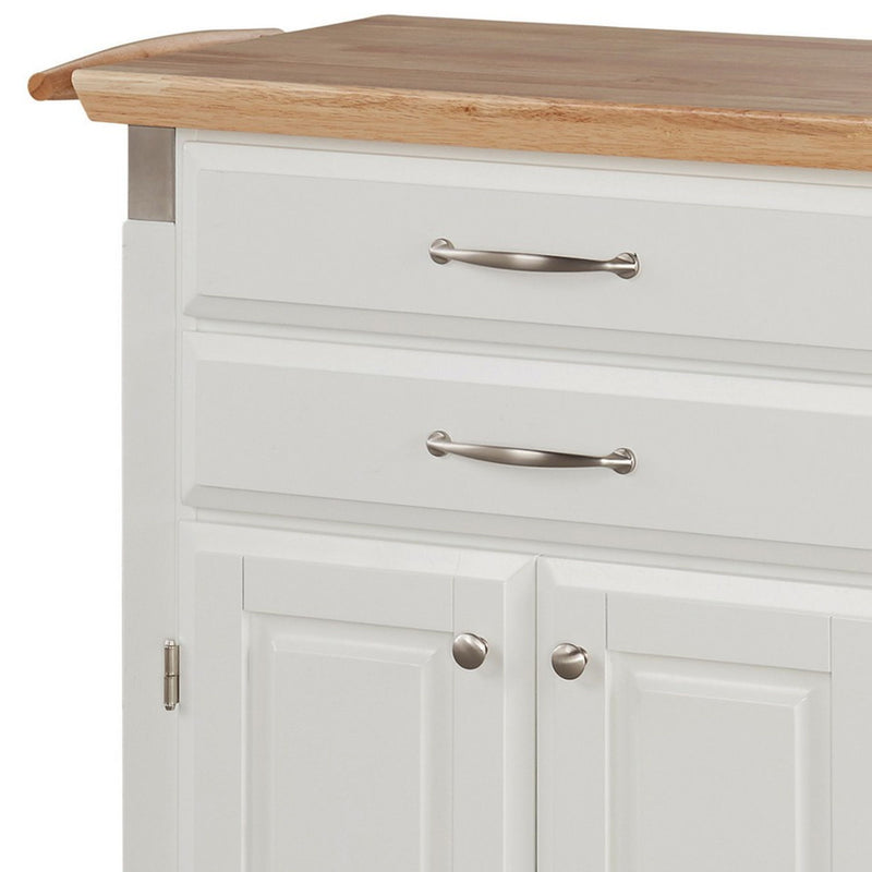 Dolly Madison - Kitchen Cart - Wood - Off-White