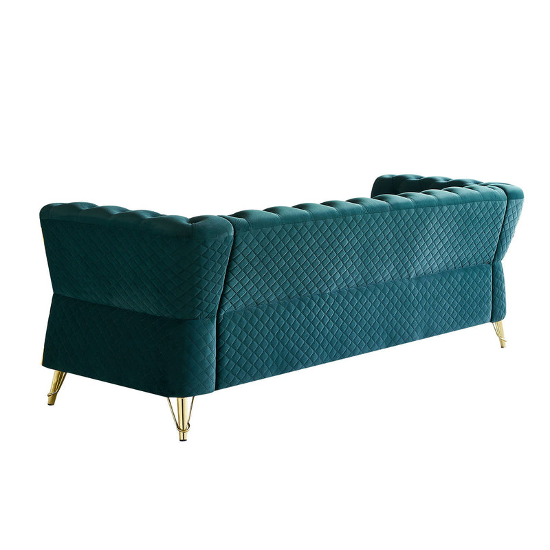 Modern Tufted Velvet Sofa For Living Room