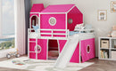 Loft Bed & Slide Tent And Tower