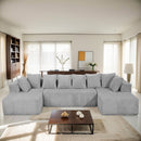 Modular U Shaped Sectional Sofa