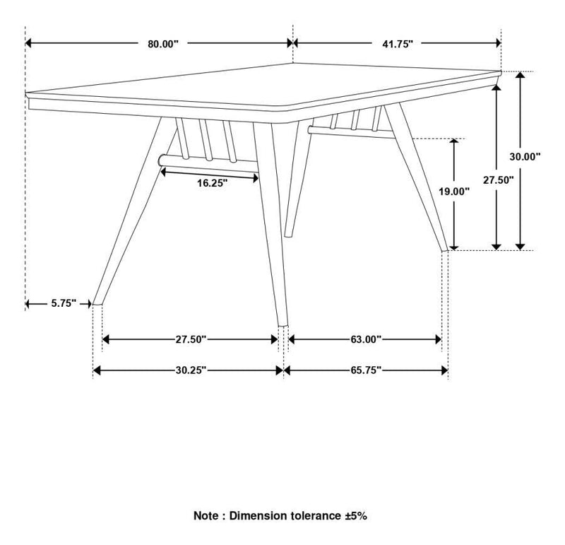 Wes - Rectangular Dining Table Set