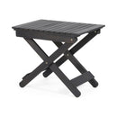 Outdoor Folding Wooden Side Table