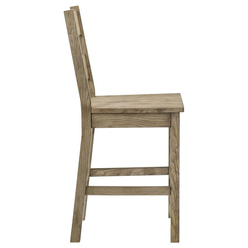 Cardova - 5 Piece Counter Height Dining Table Set - Vineyard Oak