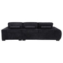 Octavia - Fabric Upholstered Sectional Chaise Sofa
