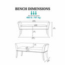 Welburn - Upholstered Bench