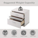 Naima II - Nightstand - White High Gloss - Atlantic Fine Furniture Inc