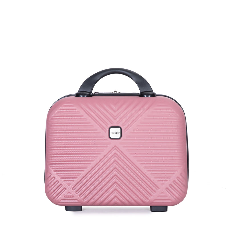 4 Piece Lightweight Suitcase, Makeup Box, Aircraft Wheels
