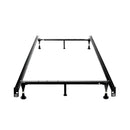 Queen / Full / Twin Adjustable Bed Frame - Wheels