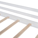 Loft House Bed With Ladder And Slide, With Blackboard And Light Strip On The Roof