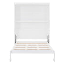 Murphy Wall Bed With Shelves, Space Saving