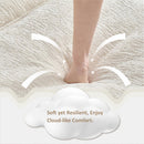 Modern Comfy Chenille L Shaped Sectional Sofa With Movable Ottoman