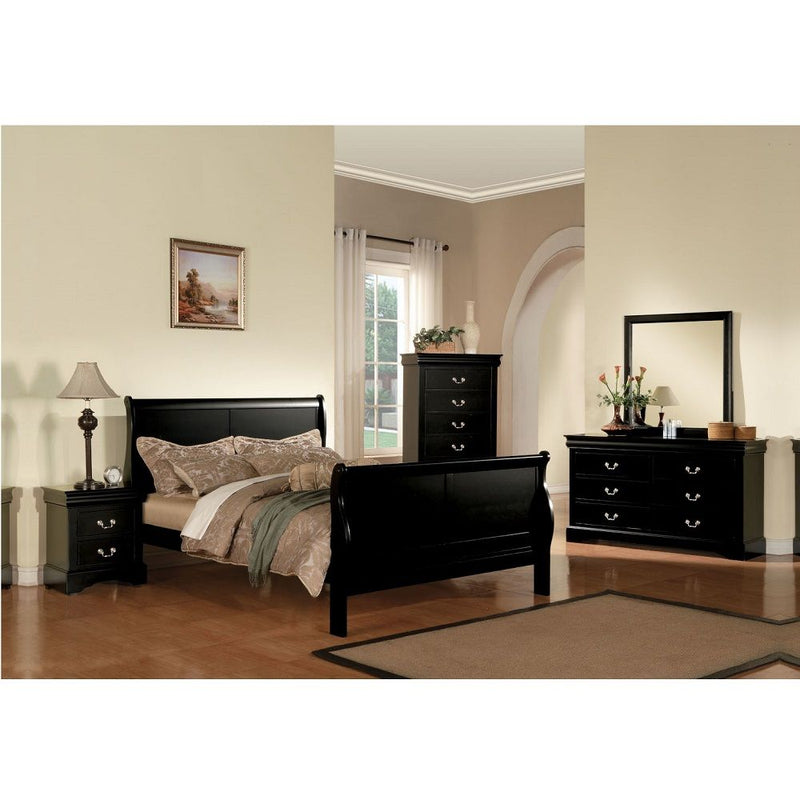 Louis Philippe III - Bed (FB 34"H) - Atlantic Fine Furniture Inc