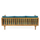 Claremont - 3 Seater Daybed Teak Acacia Wood Water Resistant Cushions