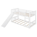 Bunk Bed With Convertible Ladder And Slide