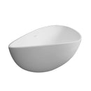 Freestanding Solid Surface Soaking Bathtub For Bathroom