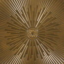 Langseth - Iron Sunburst Side Table Modern Design