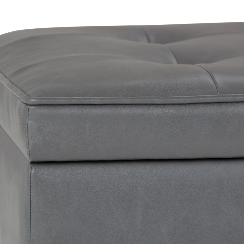 Cosmopolitan - Storage Ottoman Bench With Open Bottom