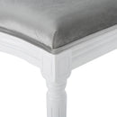 French Country Dining Chair Set With Round Backrest