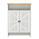 Modern Minimalist Shoe Cabinet With Sliding Door Design - White