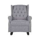 Sheila - Contemporary Fabric Tufted Wingback Rocking Chair