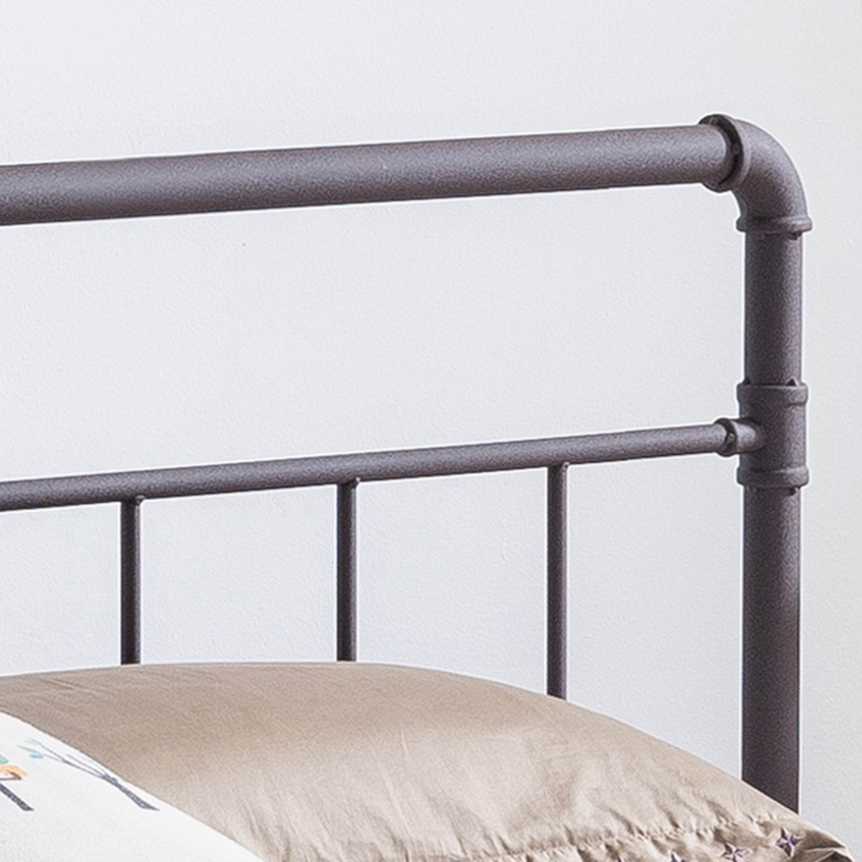 KING SIZE METAL BED - Atlantic Fine Furniture Melbourne FL