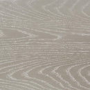 Evangeline - Curved Fabric Upholstered Bench - Silver Oak