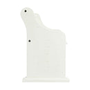 Stone - Pew Bench With Storage - White