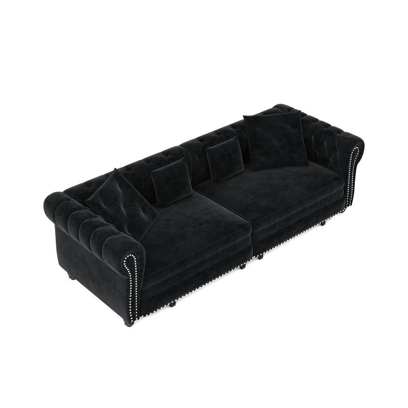 3 In 1 Pull Out Convertible Sleeper Sofa Bed