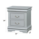 Louis Philippe III - Nightstand - Atlantic Fine Furniture Inc