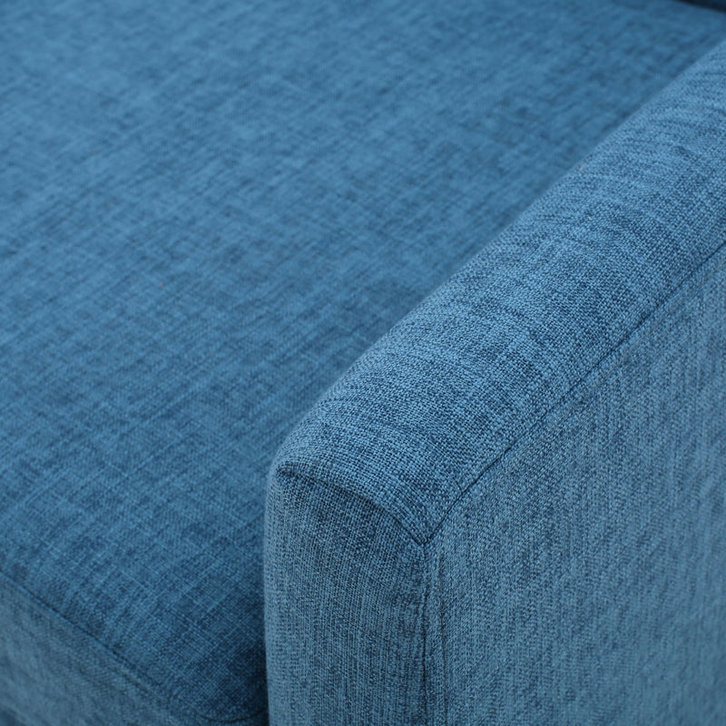 Modern Accent Chair With Padded Cushion Seat