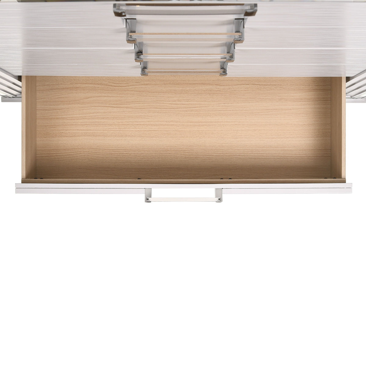 Twenty Nine 5-Drawer Flip-Top Chest in Dark Gray by Elements International, view 25