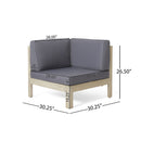 Brava - X Back Corner Chair