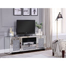 Noralie - TV Stand - Mirrored & Faux Diamonds - 22" - Atlantic Fine Furniture Inc