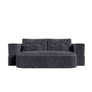 Convertible Floor Sofa Bed With Multi Functional Blanket