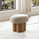 Versatile Mushroom Stool With Cushion