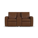 Aria - Power Reclining Loveseat With Console