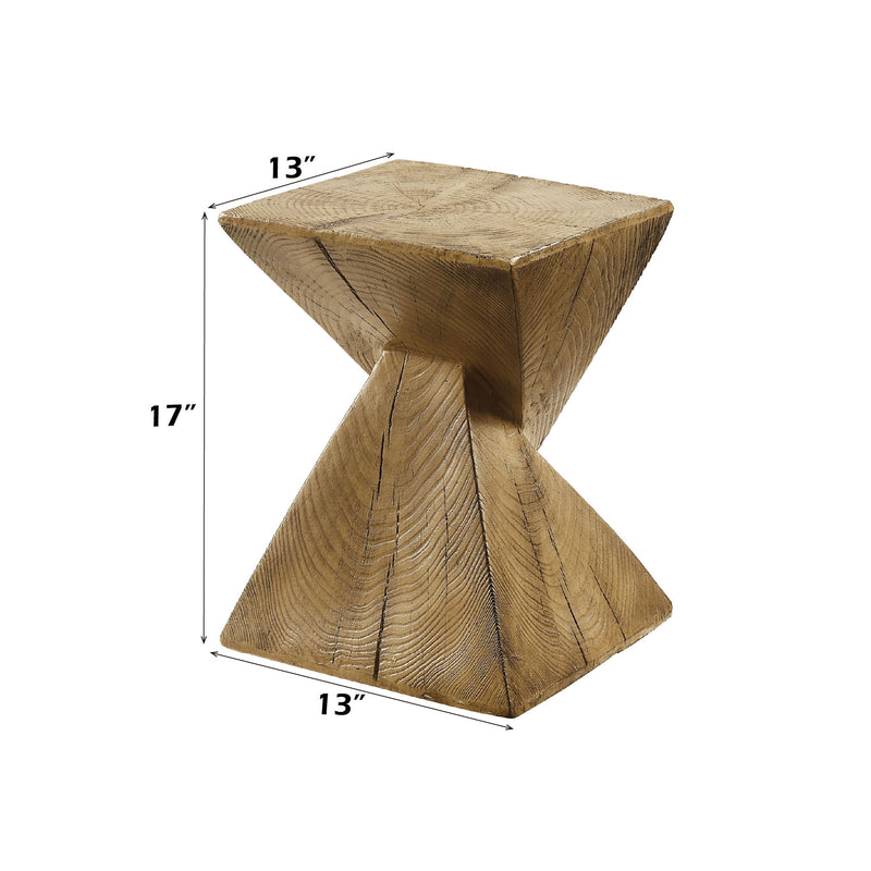 Zahi - Accent Table - Oak