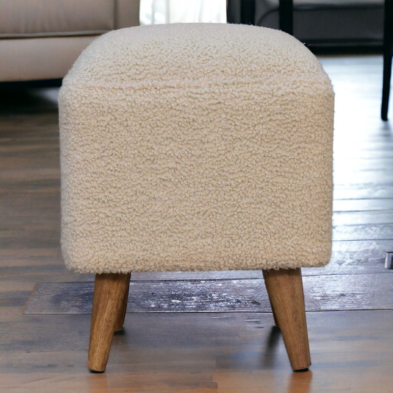 Squoval - Bench - Cream / Brown